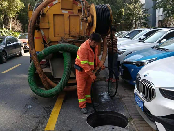 峡江排污管道清淤
