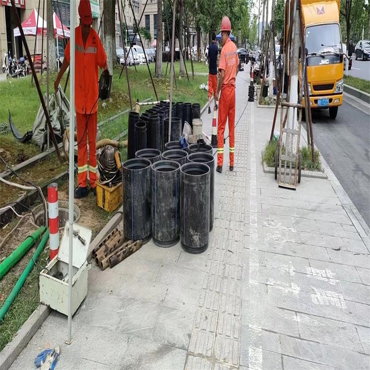 峡江管道短管置换修复