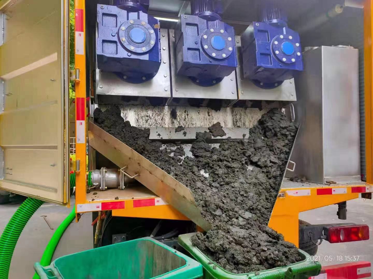 峡江化粪池清掏城市维护站-泥浆净化干湿分离处理